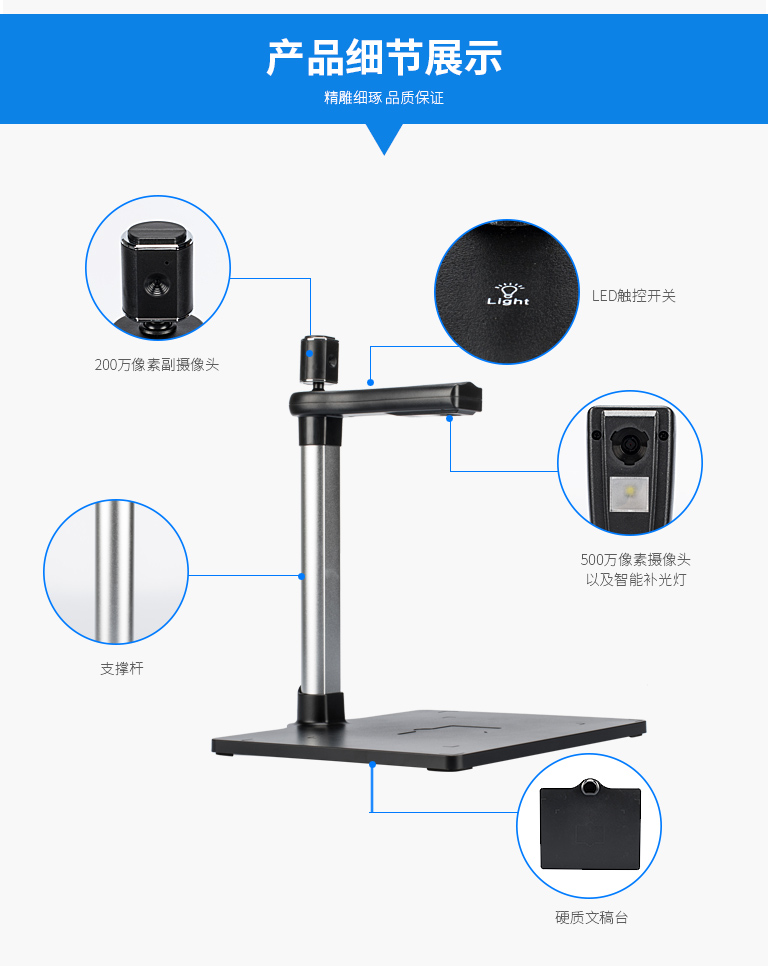 ZL-950TS，哲林高拍儀新品，高清晰